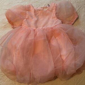 H&M 2T girls Soft Pink Dress nwt Easter spring